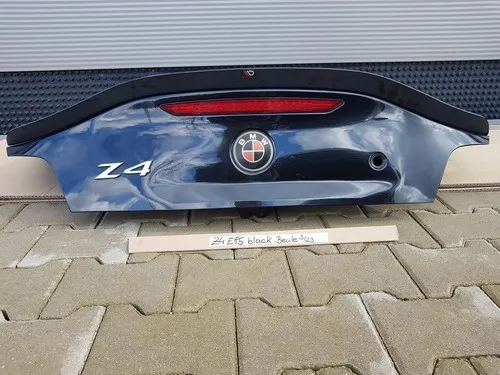 BMW Z4 E85 Heckklappe Kofferraum Klappe Heckdeckel Saphir Schwarz Beule ABHOLUNG
