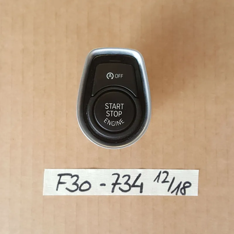 BMW F20 F21 F30 F31 F34 F35 F80 Start Stop Motor Engine Schalter 9250734