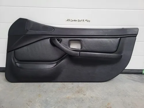 BMW Z3 Roadster Tür Verkleidung Dot  Türtafel schwarz Black rechts + Tür Griff