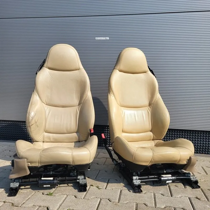 BMW Z3 Roadster Fahrer +  Beifahrer Sport Sitz Leder beige Sitzheizung ABHOLUNG