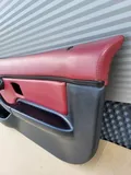BMW Z3 Roadster Coupe Tür Verkleidung Voll Leder Rot Schwarz R+L + Türgriff 