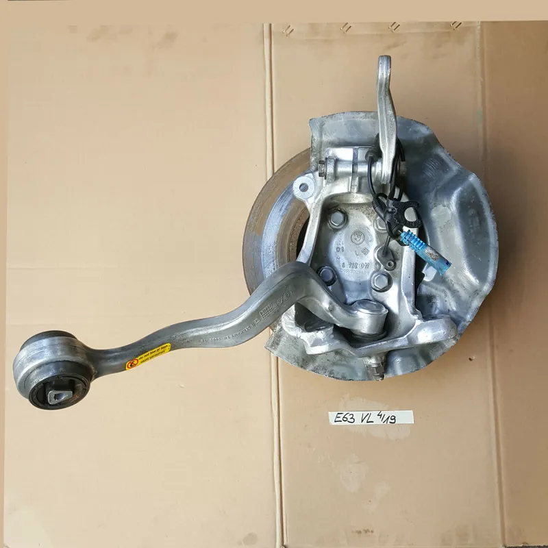 BMW E63 E64 Radlager Achsschenkel Radnabe Schwenklager Zugstrebe VORNE LINKS