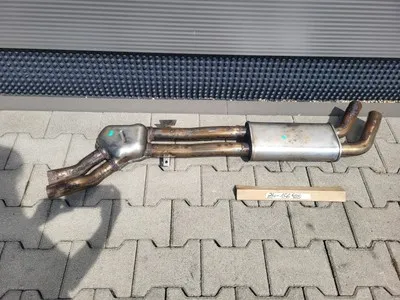 Auspuff BMW Z4 E85 Vorschalldämpfer + Mittelschalldämpfer 7514156 ABHOLUNG