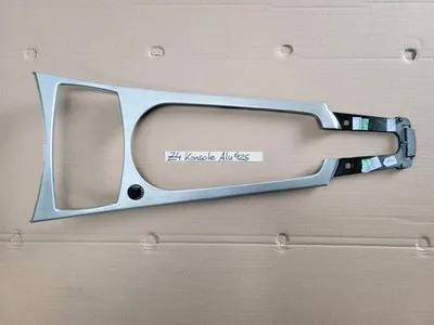 BMW Z4 E85 E86 Mittelkonsole Alu Verkleidung Aluminium Blende Kratzer  6961779