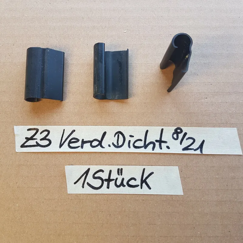 BMW Z3 Roadster Verdeck Kasten Dichtung Clips