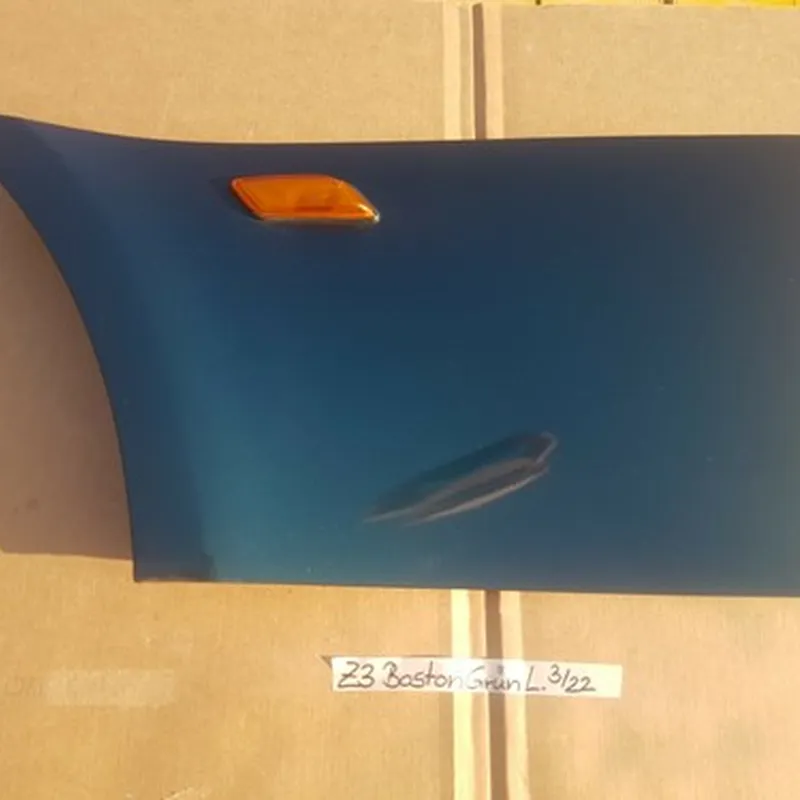 BMW Z3 Roadster Coupe Kotflügel Seitenwand  VORNE LINKS Boston grün Metallic 