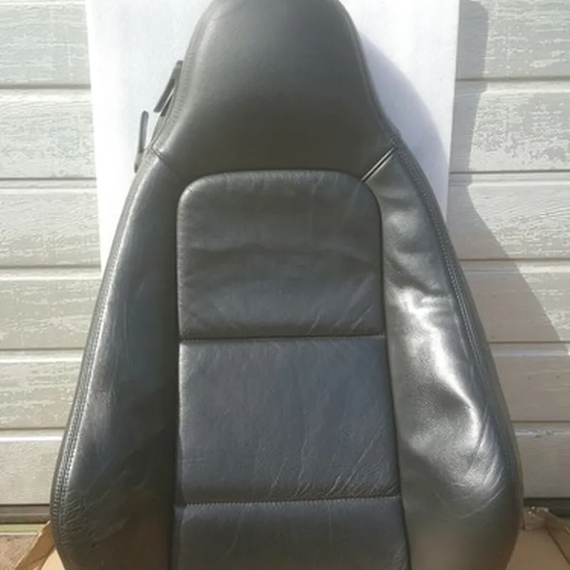 BMW Z3 Roadster  Bei Fahrer Sitz Oberteil Leder black Rücken Lehne rechts 