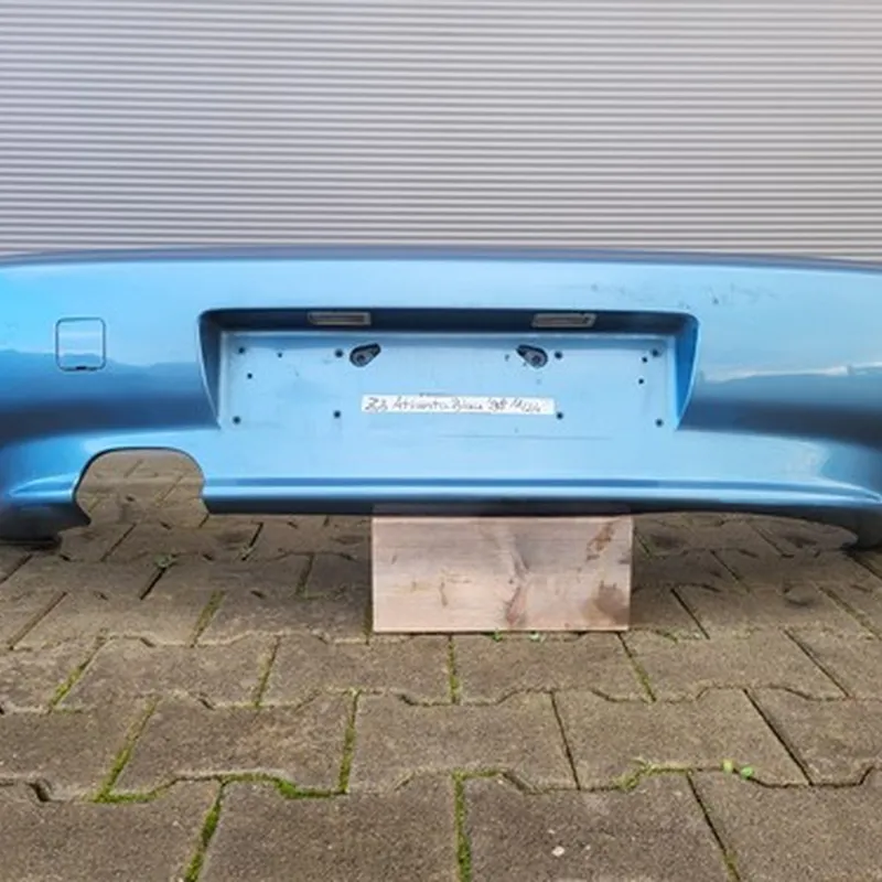 Stoßstange BMW Z3 Roadster Verkleidung Heckschürze HINTEN Atlanta blau ABHOLUNG 