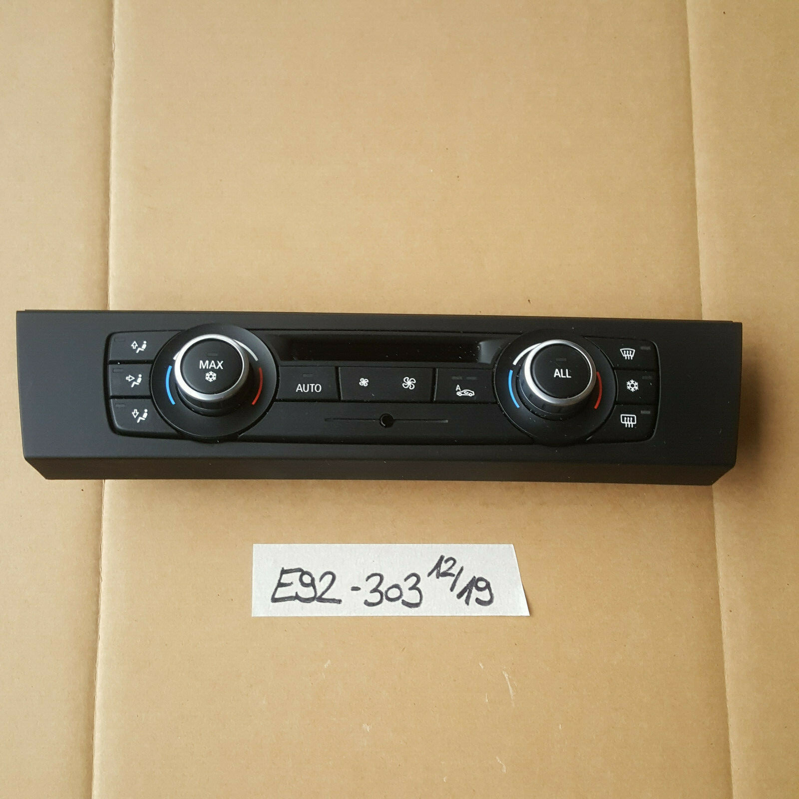 BMW E93 E92 E91 E90 E87 X1 Klimabedienteil M3 Bedienteil Klimaautomatik 9263303