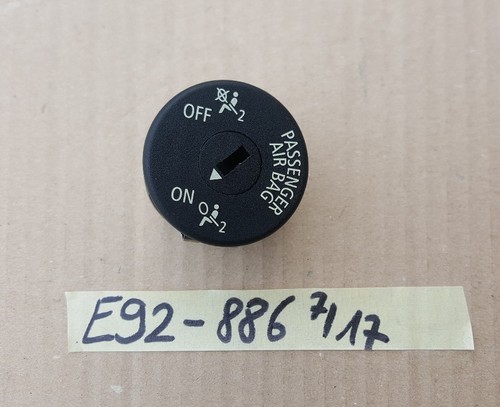 BMW E87 F20 E90 E92 F30 E60 Mini Schalter Deaktivierung Beifahrerairbag 9196886
