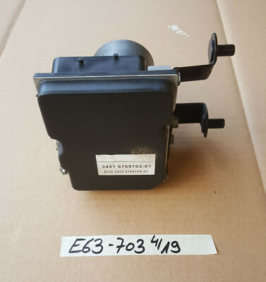 BMW E60 E61 E63 E64 ABS Hydraulik Block Steuergerät Hydroaggregat DSC 6769703