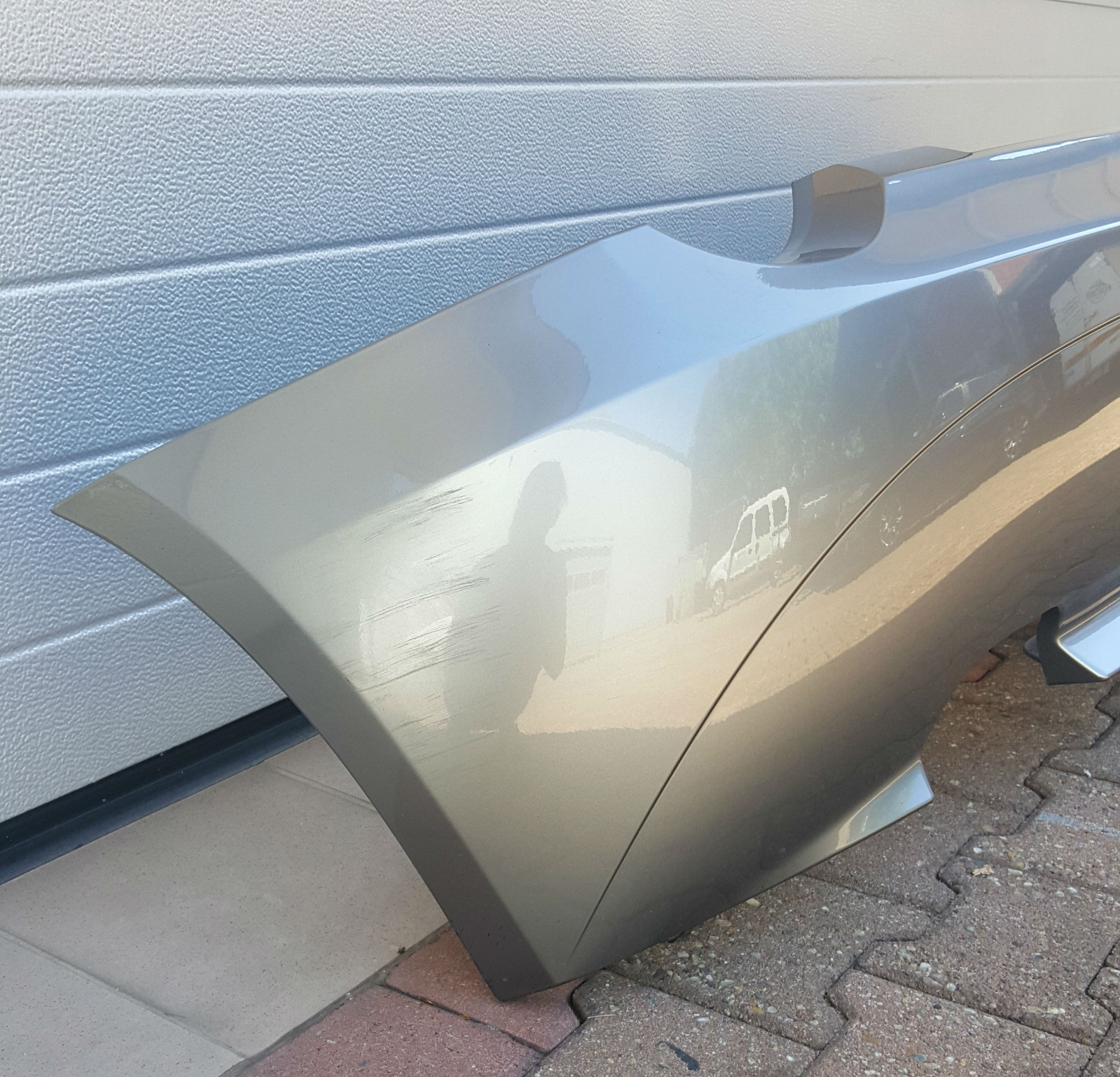 BMW Z4 E85 Verkleidung Heckschürze Stoßstange HINTEN sterling grau 472 ABHOLUNG