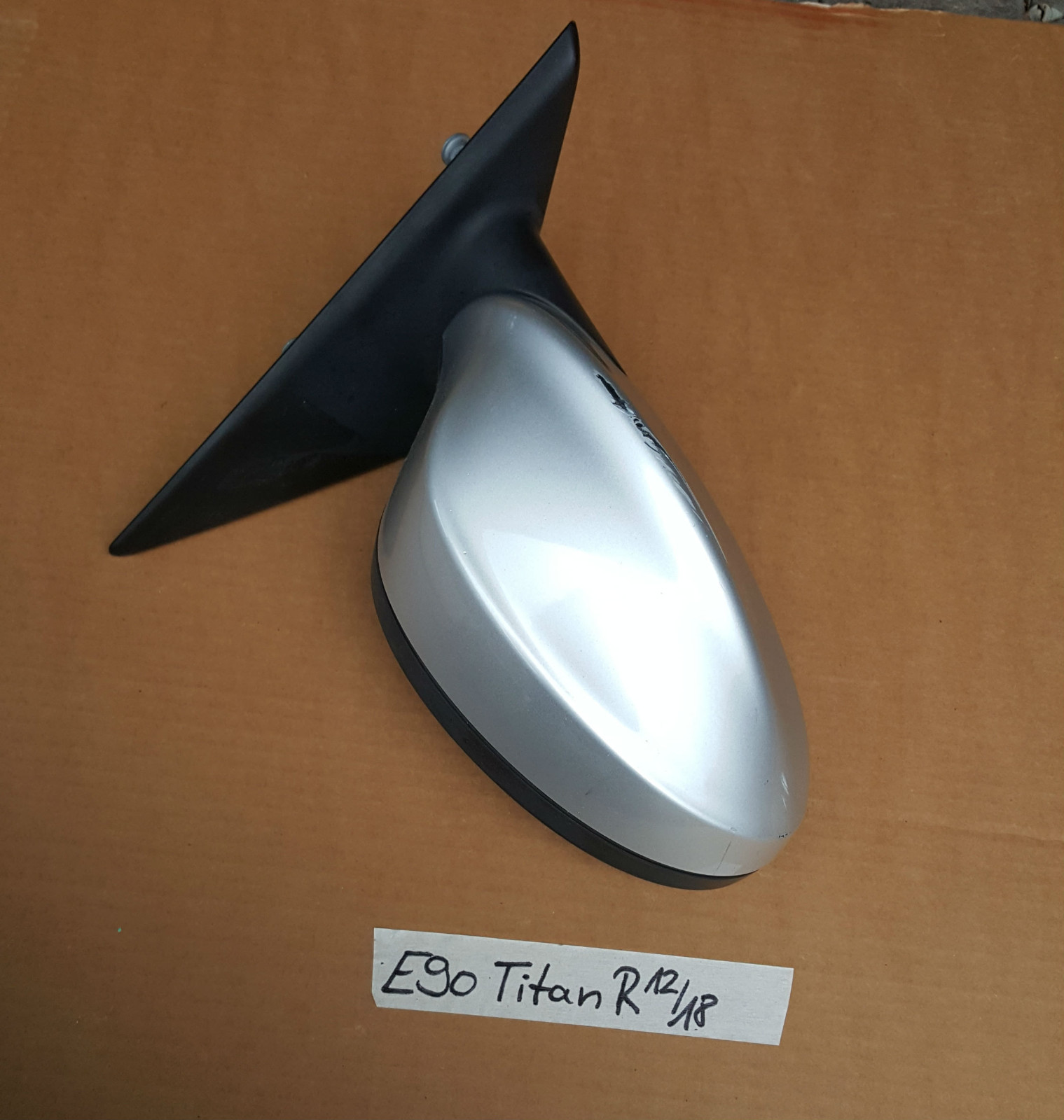 BMW E90 E91 Aussenspiegel Seiten Spiegel Titan silber metallic 354 RECHTS