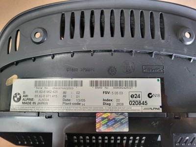 BMW E63 E64 Bord Monitor Display 8,8 Zoll 6971415 Navigation Bildschirm 6962425