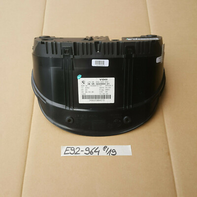 BMW E90 E91 E92 Tachometer Meilen Tacho Kombiinstrument Speedometer 9220964