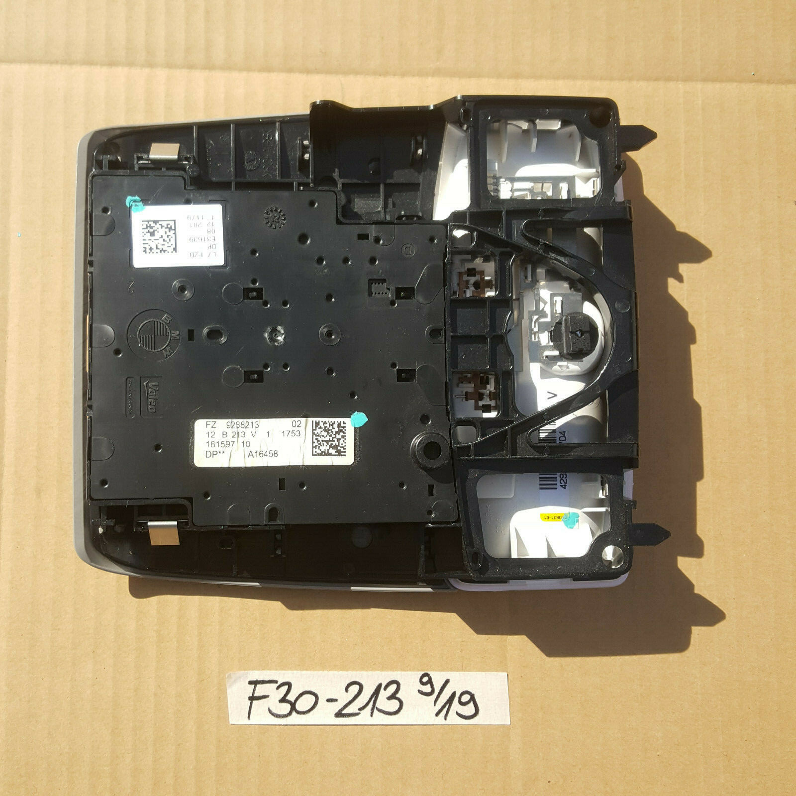 BMW F20 F21 F30 F31 F34  Innenleuchte Leselampe Funktionszentrum Dach 9288213