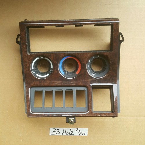 BMW Z3 Mittelkonsole Klima Blende Holz Optik 8410710 + Digital Uhr Vorrichtung 