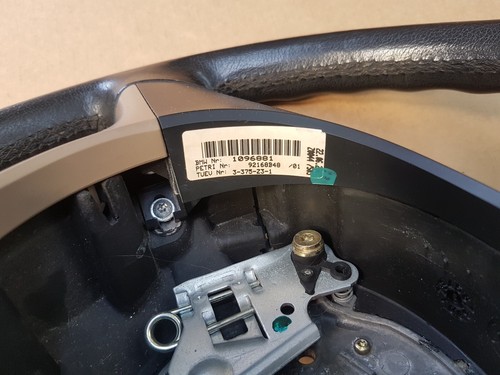 BMW Z3 Roadster Facelift E46 E39 Sportlenkrad Leder Lenker Sport Lenkrad beige