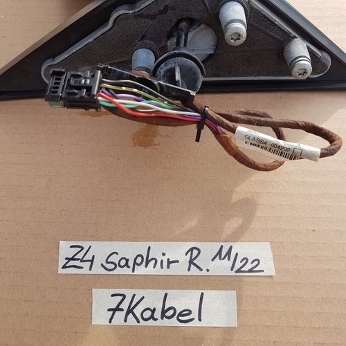 BMW Z4 E85 Seiten Außen Spiegel black saphir schwarz rechts ODER links ABHOLUNG 