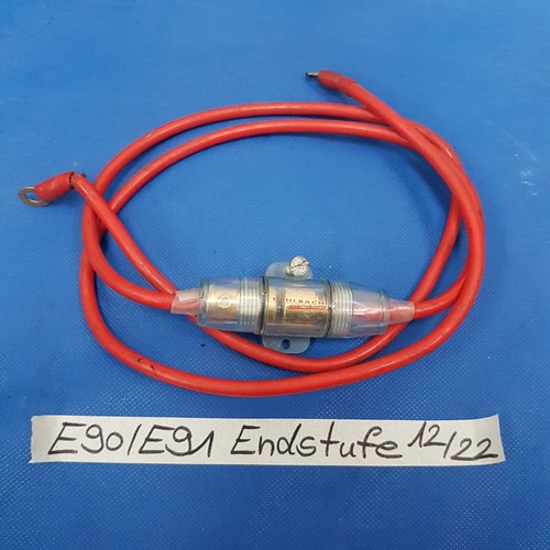 BMW E90  E91  E92  Pluskabel / Kabelbaum Kabel mit Sicherung für Endstufe Radio