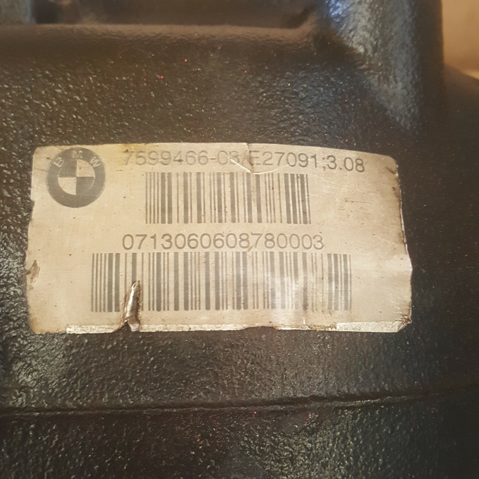 BMW F20 F21 F22 F23 F30 F31 F35 F32 F36 Differential Hinterachsgetriebe 7599466