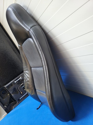 BMW Z3 Roadster Bei Fahrer Sitz Oberteil Lehne Leder schwarz Rückenlehne Heizung