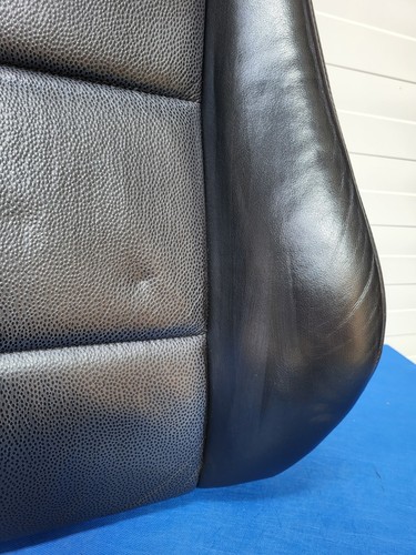 BMW Z3 Roadster Bei Fahrer Sitz Oberteil Lehne Leder schwarz Rückenlehne Heizung