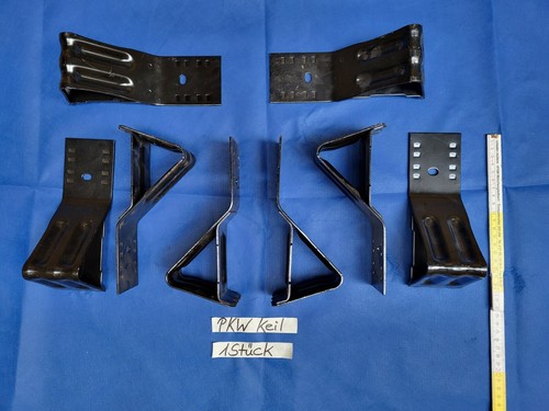 PKW KFZ Keil Auto Reifen Hänger Wohnwagen Stopper  BMW VW Bus Bremskeil Stahl