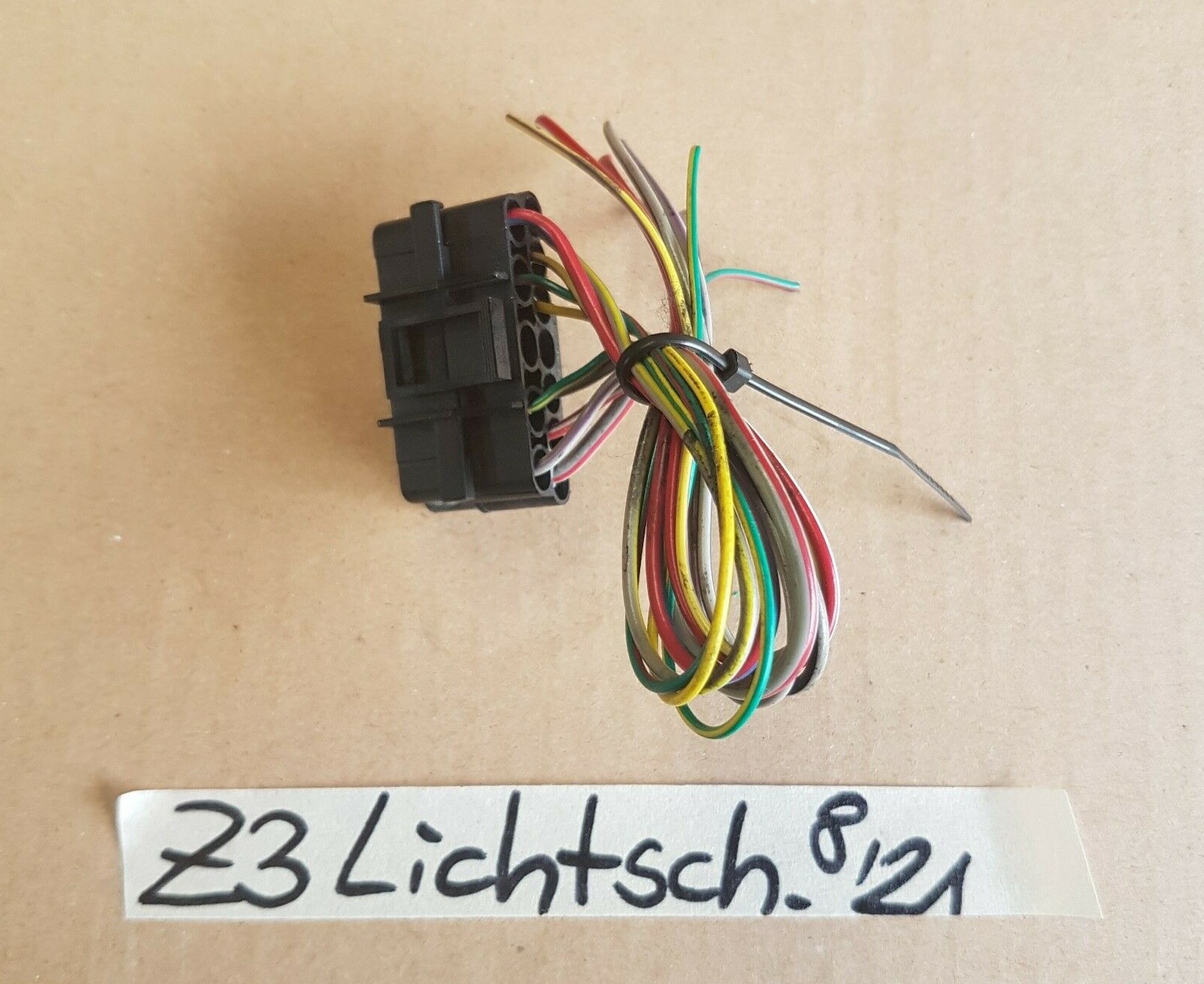 BMW Z3 Roadster Stecker für Licht Schalter mit Kabel Stück abgeschnitten 