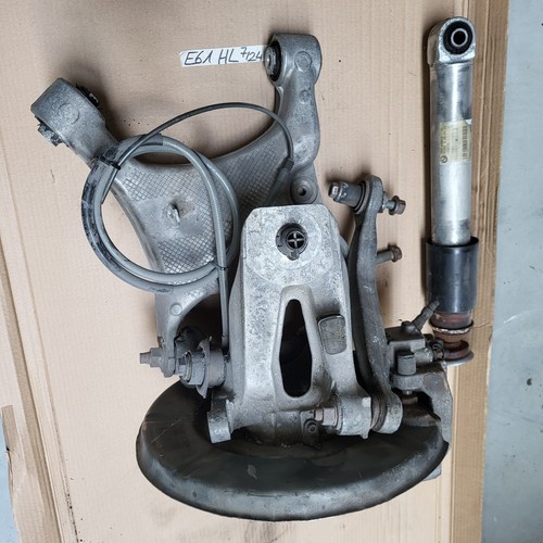 BMW E61 Achsschwinge Achsschenkel Stoßdämpfer Schwenklager HINTEN LINKS 6758715