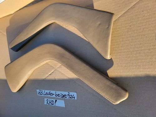 BMW Z3 Bumerang Verkleidung Mittelkonsole Blende rechts + links Voll Leder beige