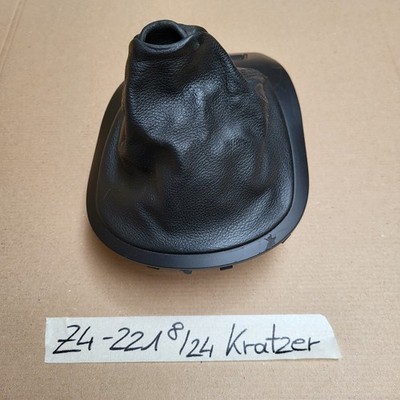 BMW Z4 E85 E86 Schaltsack Leder Manschette Blende Schaltkulisse 7026221 schwarz