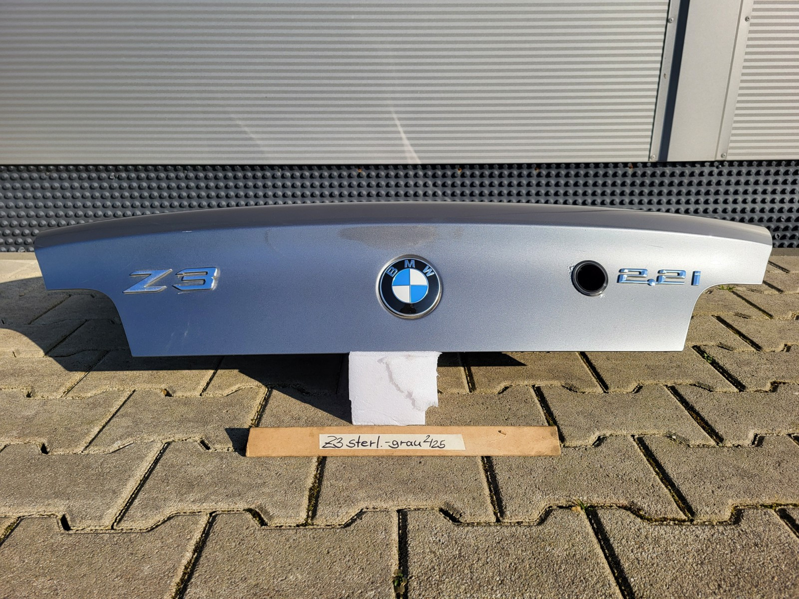 BMW Z3 Roadster Heckklappe Heckdeckel Kofferraum Deckel Sterling Grau ABHOLUNG