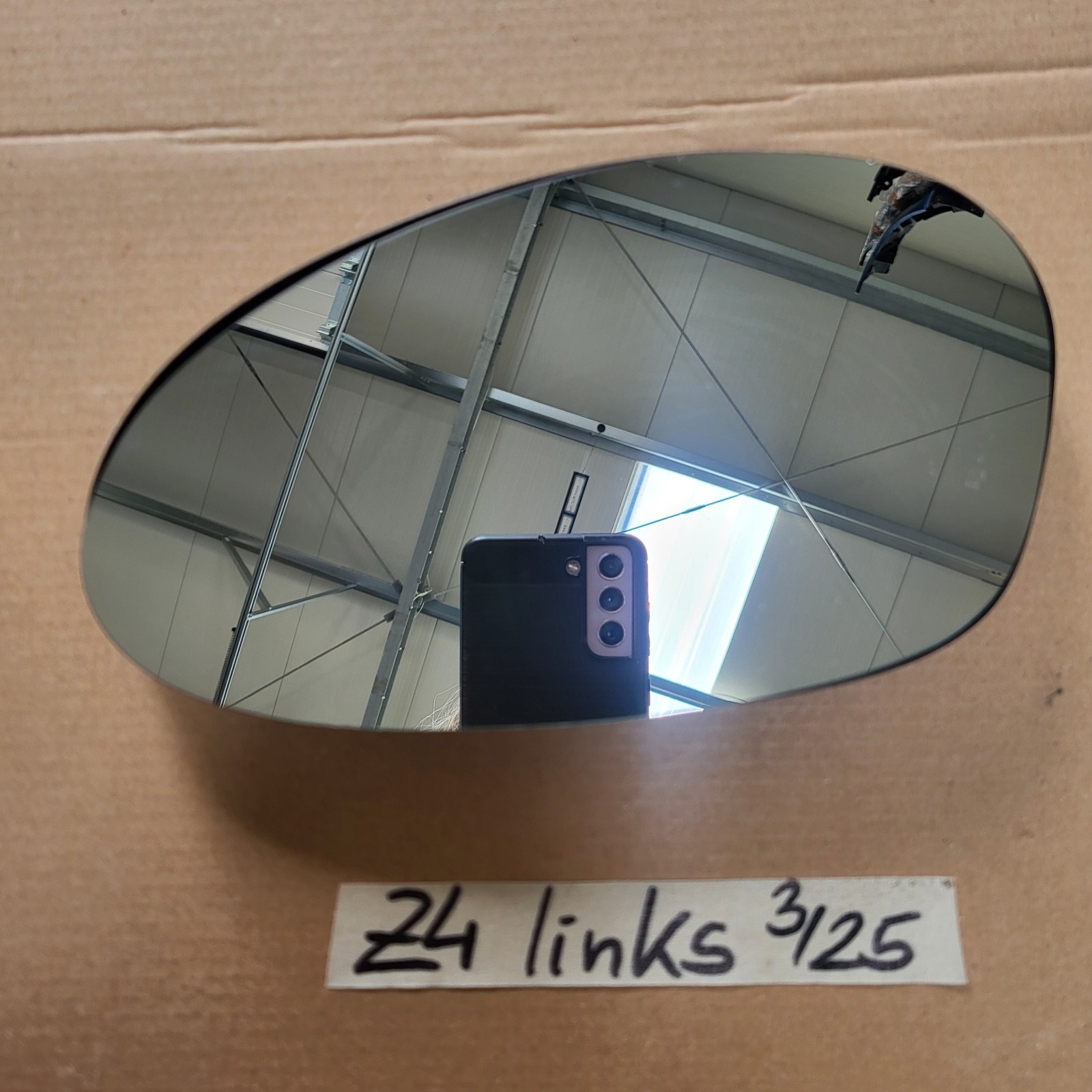 original BMW Z4 E85 E86 Seiten Außen Spiegel Glas LINKS