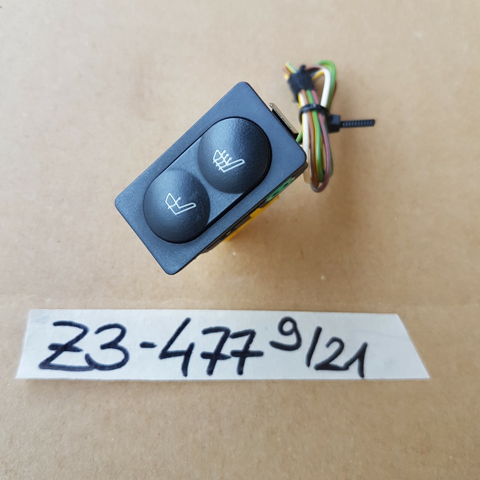 BMW Z3 Roadster + Coupe Sitzheizung Schalter 2491477 mit Kabel + Stecker