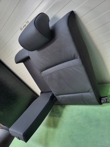 BMW E92 Coupe Rückbank Oberteil LINKS Leder schwarz Rücksitz Lehne ABHOLUNG 