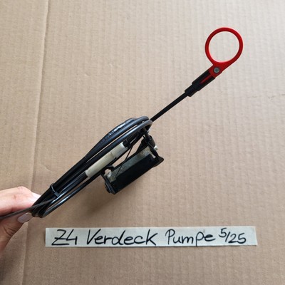 BMW Z4 E85 Not Entriegelung für Verdeck Hydraulik Pumpe Seilzug