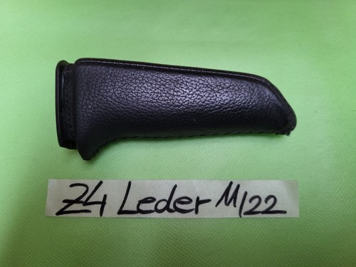 BMW Z4 E85 E86 Griff für Handbremse Leder Schwarz Black