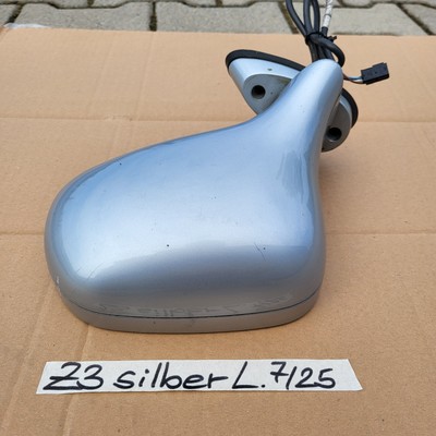 BMW Z3 Roadster Seiten Außen Spiegel Glas + Motor LINKS Arktis Silber Metallic 