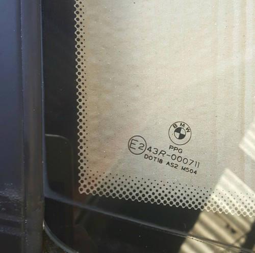 original BMW Z3 Seitenscheibe Dreieck Scheibe Fenster Glas Scheibe RECHTS