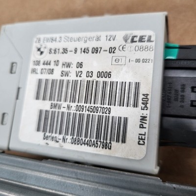 BMW Z4 Motorsteuergerät 7581340 N52 EWS Modul 9145097 + 1 Schlüssel 2,5i Motor