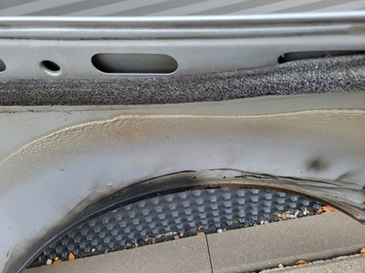 BMW Z3 Roadster Kotflügel HINTEN RECHTS Seitenwand  Arktis Silber ABHOLUNG 