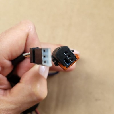 BMW Z3 Roadster  Sitz Stecker RECHTS Anschluss Kabel abgeschnitten Sitzheizung 