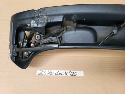 BMW Z3 Roadster Verdeck Rahmen Leiste innen Blende Schiene VORNE Verschluß Haken