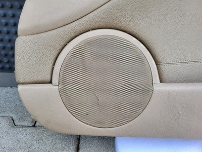 BMW E46 Cabrio Coupe Türverkleidung Leder Beige RECHT Harman Kardon Griff Blende