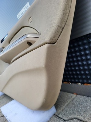 BMW E46 Cabrio Coupe Türverkleidung Leder Beige RECHT Harman Kardon Griff Blende