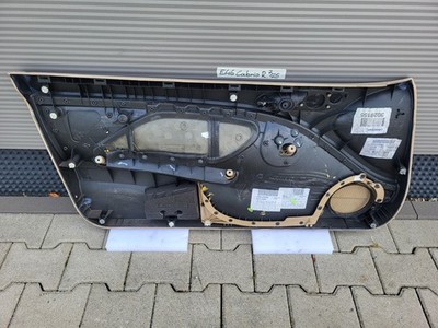 BMW E46 Cabrio Coupe Türverkleidung Leder Beige RECHT Harman Kardon Griff Blende