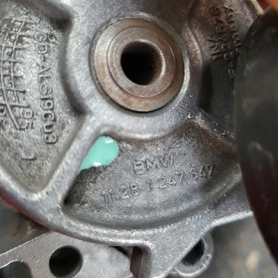 BMW E36 + Z3 Roadster Lichtmaschine Halter Riemenspanner 1247647 Spannrolle