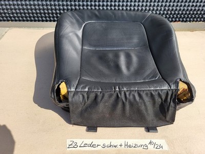 BMW Z3 Roadster Bei Fahrer Sitz Kissen Unterteil Leder point schwarz Sitzheizung