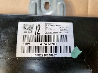 original BMW E46 Cabrio Coupe Tür-Airbag-Modul für Seiten Beifahrer Türe RECHTS